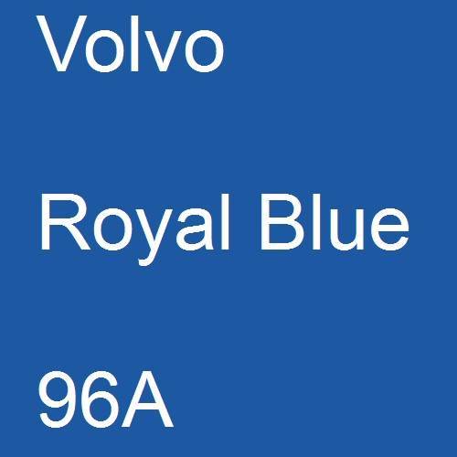 Volvo, Royal Blue, 96A.